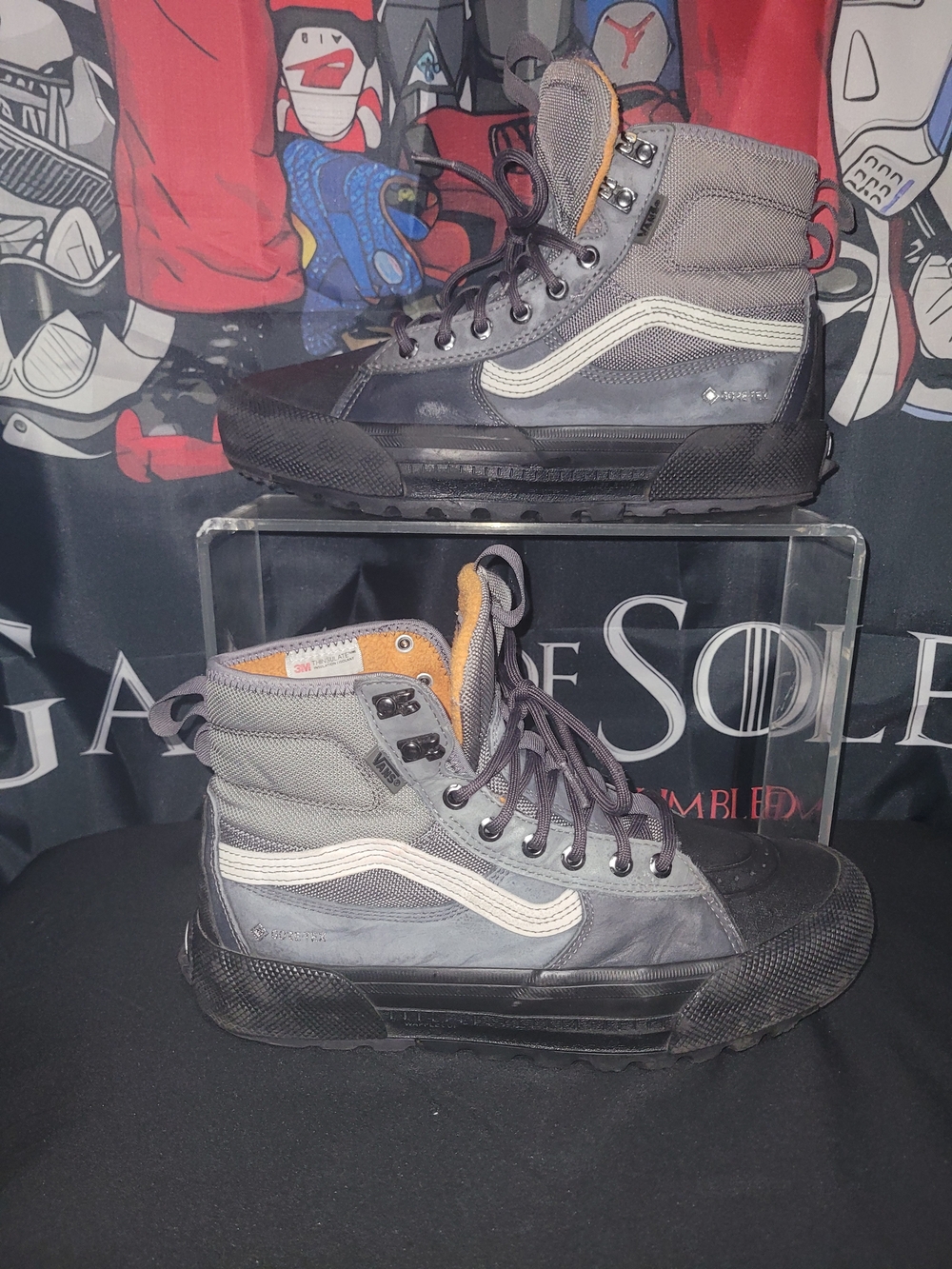 Vans Men’s SK8-Hi Gore Tex MTE-3 Stealth Ultracrush Shoes